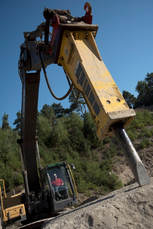 Epiroc MB1650E, Hydraulikhammer