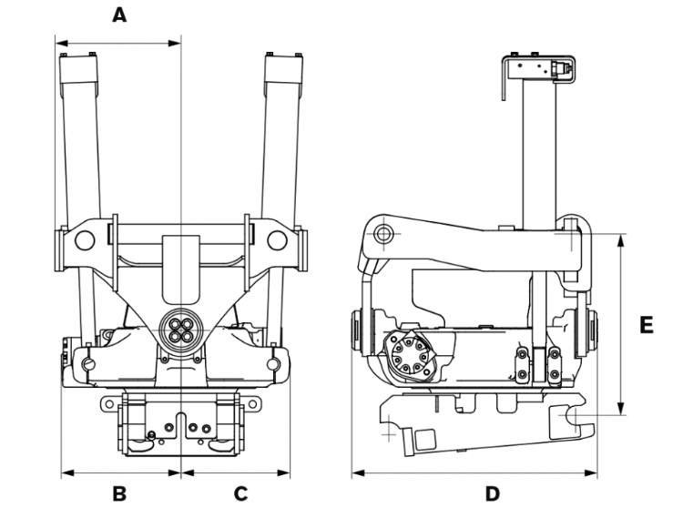 Engcon EC209, Tiltrotator