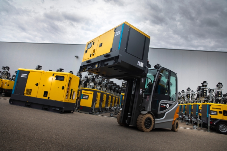 Atlas Copco QAS 500, Generator