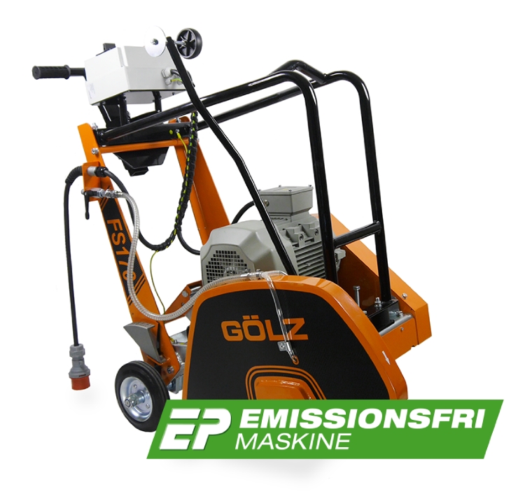 Gölz FS170E, Fugeskærer med vandtank