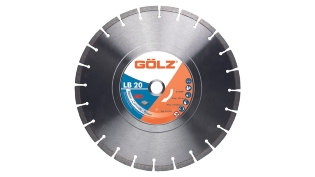 Gölz LB20, Ø400x25,4 mm, Diamantskive