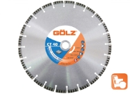 Gölz CT 40, Ø350x25,4 mm, Diamantskive