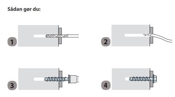 C-Bolt, 8x100 mm, 100 stk