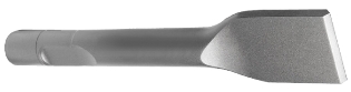 Asfaltmejsel, Ø45 mm, 125x480 mm