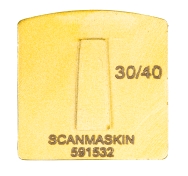 WSM Gold, 12 mm, #30/40, Double