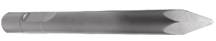 Spidsmejsel, Ø57 mm, 580 mm