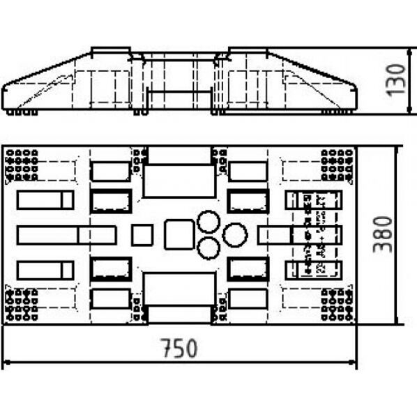 Kombifod K1 28kg 40x80cm