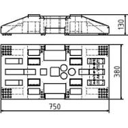 Kombifod K1 28kg 40x80cm