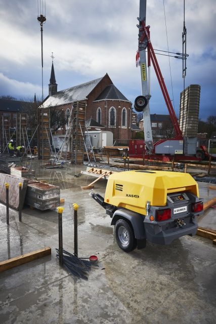 Atlas Copco XAS 38-7, Kompressor