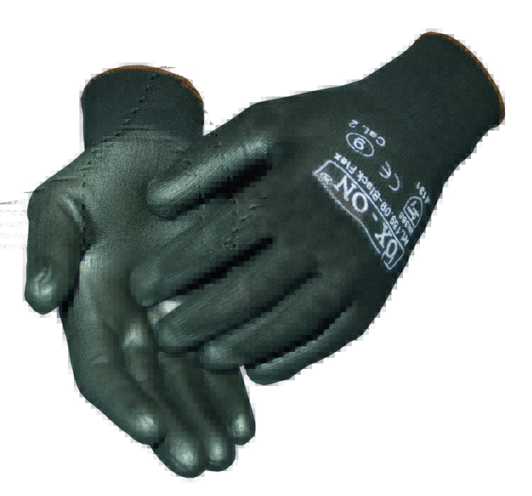 OX-ON Black Flex, Str. 9, Strikhandske