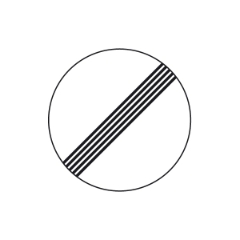 Forbudstavle C59, Ø70 cm