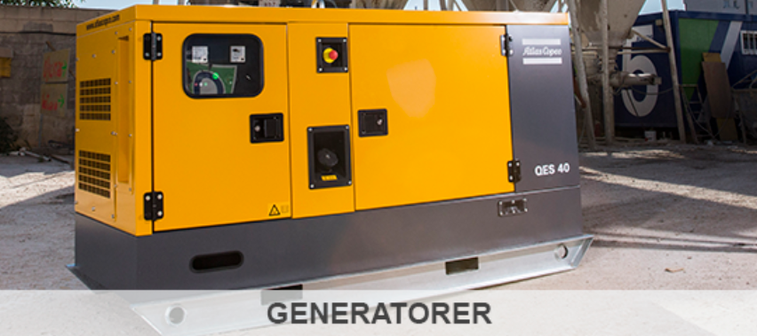 Atlas Copco Generatorer