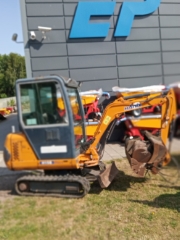 Hanix H15BPLUS-2, Brugt minigraver