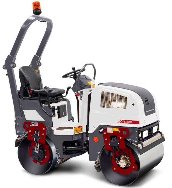 Dynapac CC1000, Glatvalset Tandemtromle