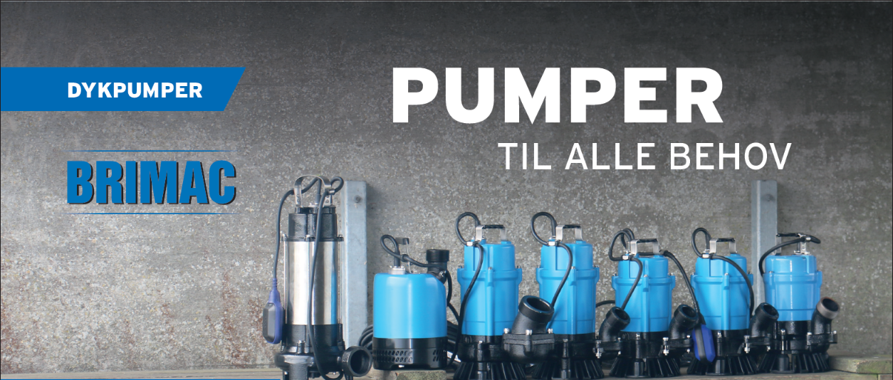 Brimac dykpumper