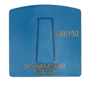 WSM Blue, 12 mm, #140/150, Single