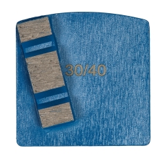 WSM Blue, 12 mm, #30/40, Single