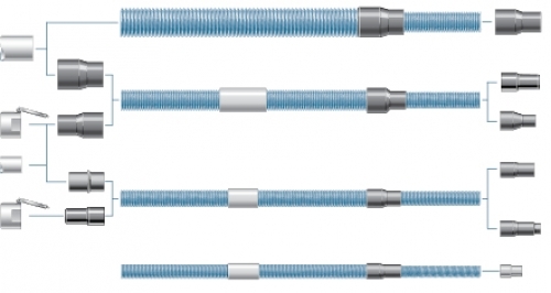 Tilslutningsmuffe, Ø26/38 mm