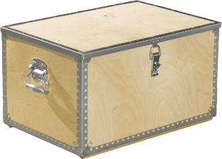 Værktøjskasse m/låg, 785 mm