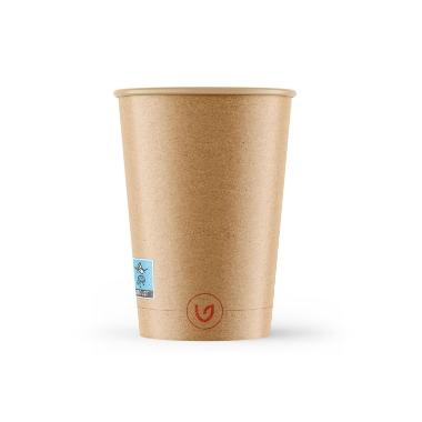 Kaffekop 25CL Pap Bio (50stk)