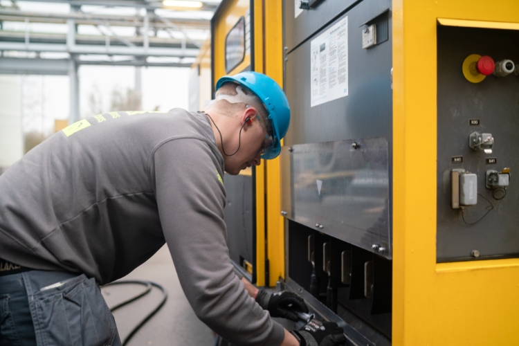 Atlas Copco QAS 40, Generator