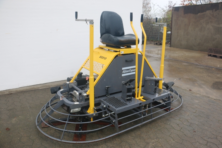 Atlas Copco BG910, Brugt dobbelt glittemaskine