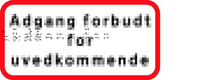 Undertavle U3.1, 30x70 cm