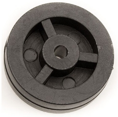 Hjul, t/gulvmundstykke i plast