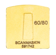 WSM Gold, 12 mm, #60/80, Single