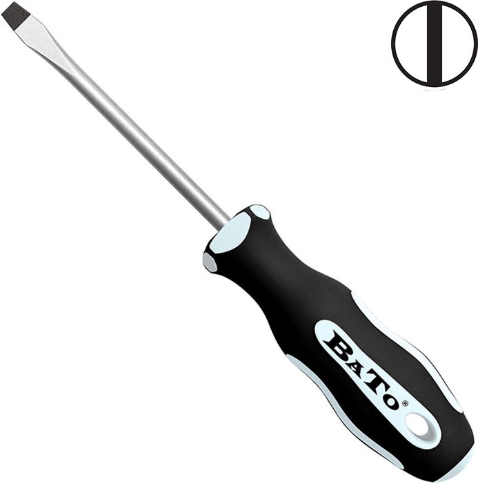 Bato Skruetrækker, 3,0 x 75 mm, Lige kærv