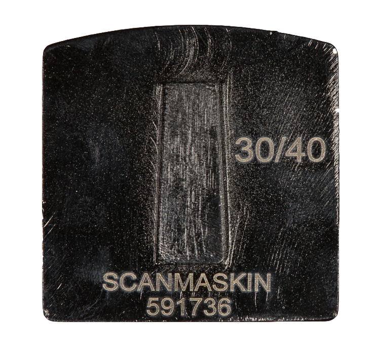 WSM Black, 12 mm, #30/40, Single