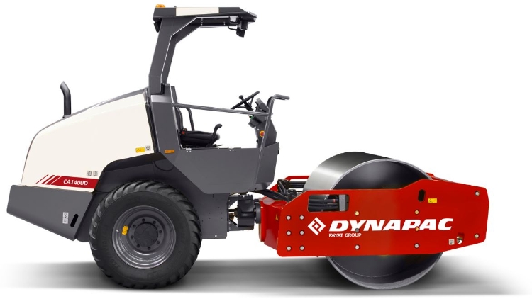 Dynapac CA1400D, Valsetog