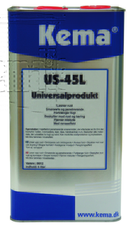 Kema Universal smøremiddel US-45, Dunk, 5 L