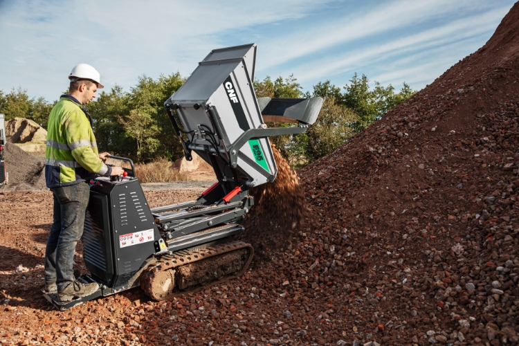 CNF Elektrisk Larvebåndsdumper E95