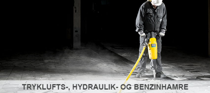 Atlas Copco Hydraulikværktøj, trykluftsværktøj og benzinværktøj