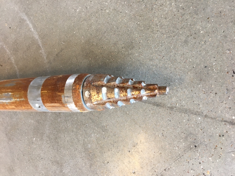 Terra TU 090 plusSK, Brugt jordraket