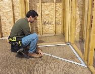 Stanley Foldevinkel, 1220x1220x1720 mm