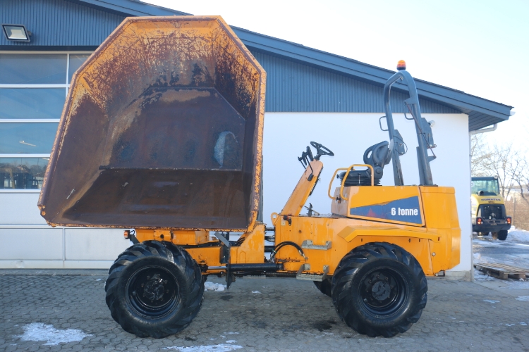 Thwaites 6 tons m/dr. tip, Brugt dumper