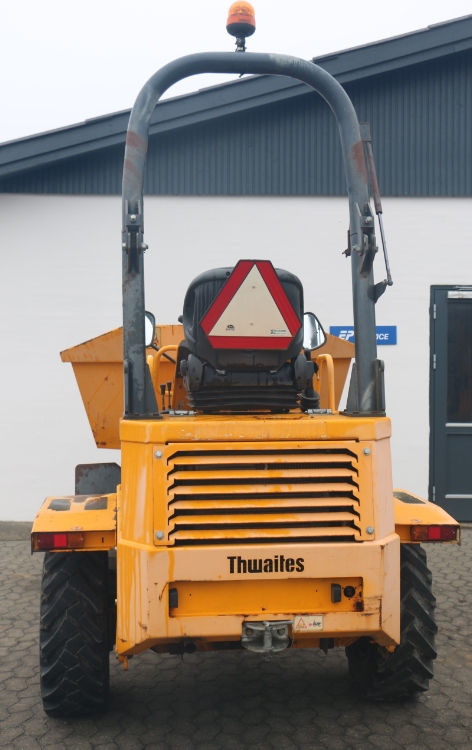Thwaites 3 Tonne m/drejelig højtip, Brugt dumper
