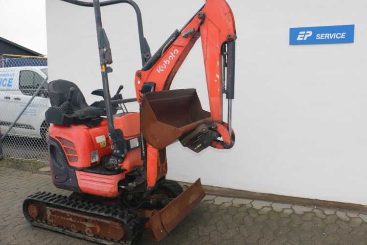 Kubota U10-3, Brugt minigraver
