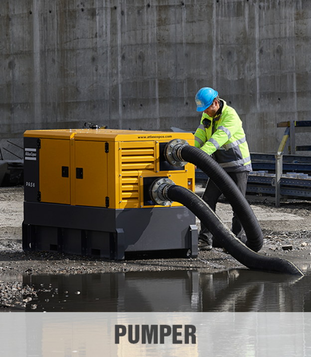 Atlas Copco Pumper