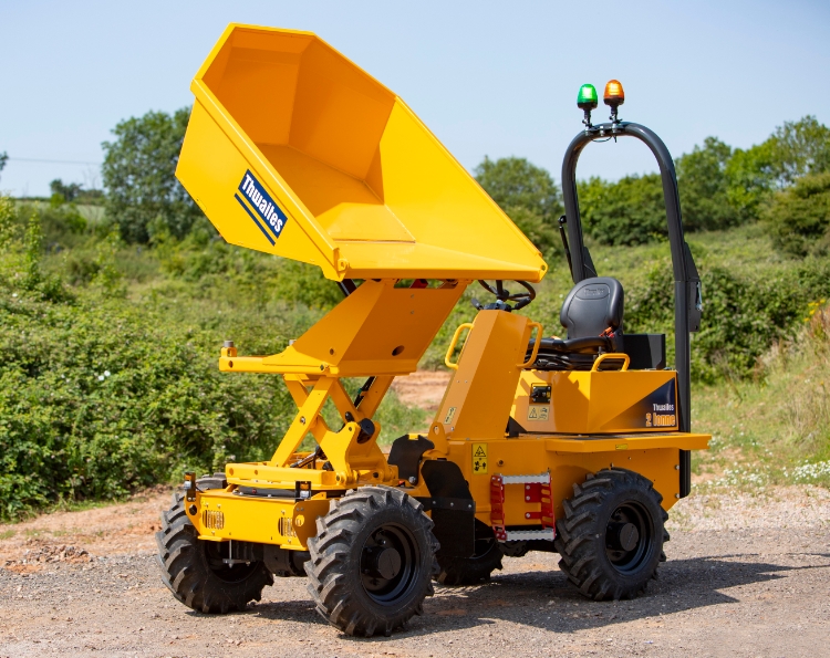 Thwaites 2 Ton, m/drejelig højtip