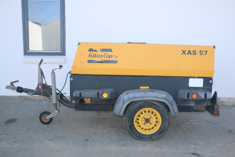 Atlas Copco XAS97, Brugt kompressor
