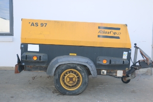 Atlas Copco XAS97, Brugt kompressor