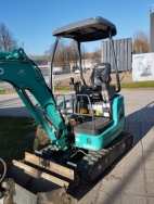 Kobelco SK17SR-3E Canopy, Brugt minigraver