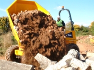 Thwaites 9 Ton, m/drejelig tip