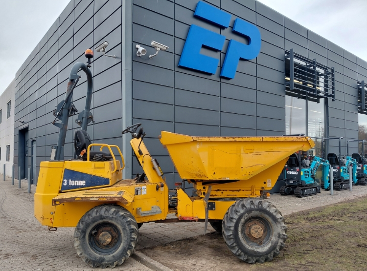 Thwaites 3 Tonne m/dr. højtip, Brugt dumper