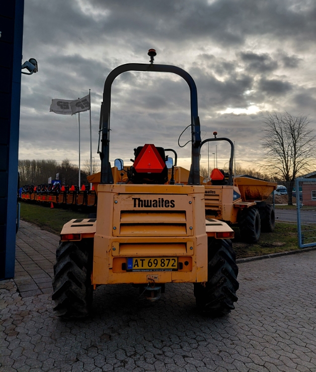 Thwaites 6 Tonne m/drejelig tip, Brugt dumper