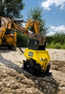 Epiroc HC350 Pladevibrator (statisk), Maskinbåren