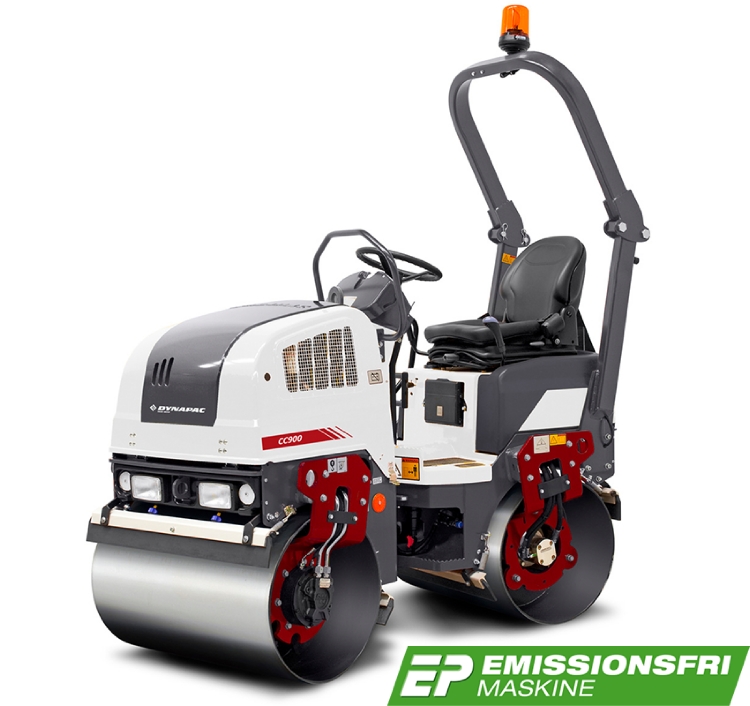 Dynapac CC900e, Batteridreven Tandemtromle